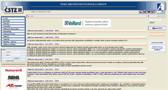 Desktop Screenshot of cstz.cz