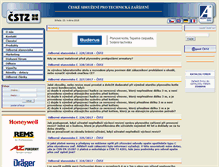 Tablet Screenshot of cstz.cz